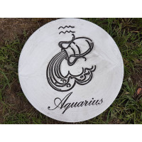 Zodiac Stepping Stones - Aquarius