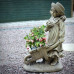 Boy & Girl with Barrow Set