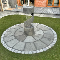 2.0m Kandla Grey Indian Sandstone Circle