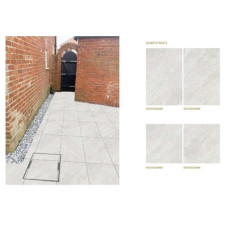 Quartz White Porcelain 600 x 900 21.6 Sqm