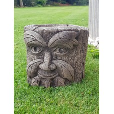 Smiling Green Man Planter