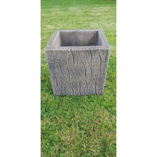 Square Log Pot X 2