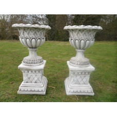Weave Pot Planters with Plinth Weave Pot Planters with Plinth